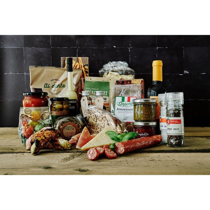 Proeff de sfeer van Italië; pasta