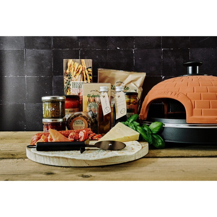 Proeff de sfeer van Italië; pizza